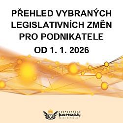 Přehled legislativních novinek pro rok 2026