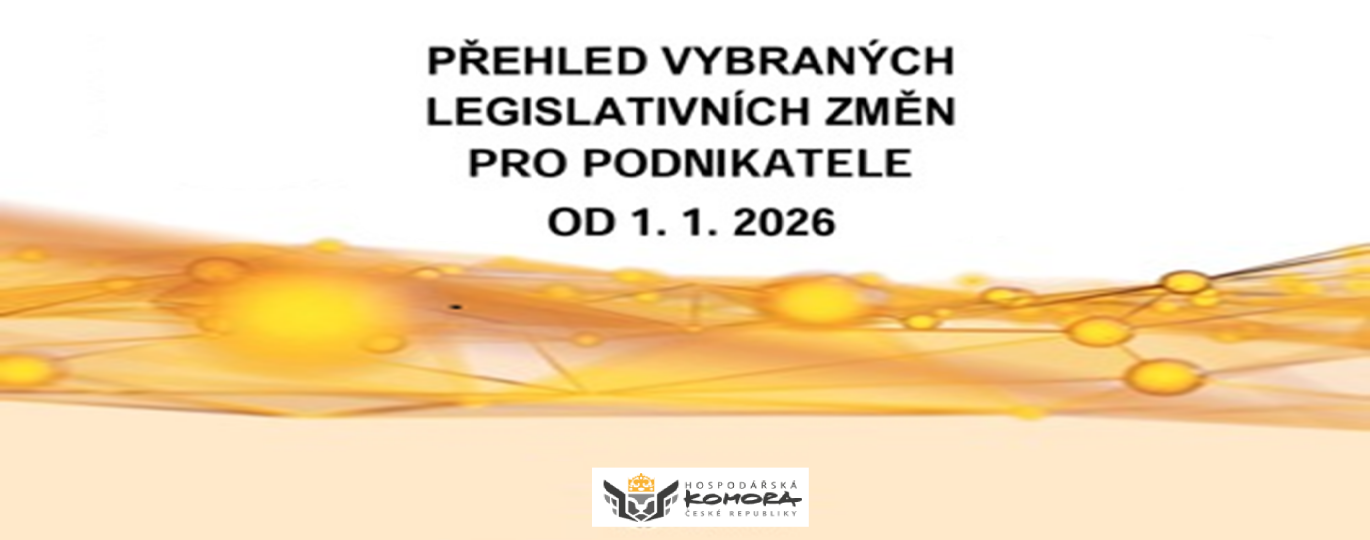 Přehled legislativních změn 2026